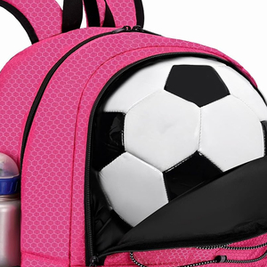 Sac à dos de football américain de haute qualité pour hommes et femmes, logo personnalisé pour le volley-ball, le handball, sac pour ballon de football coloré - Product Image 2