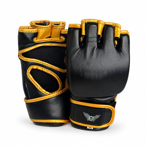 ถุงมือ MMA หนังแท้สั่งทำโลโก้ได้ ขายส่ง รับผลิต OEM แบรนด์ส่วนตัว ถุงมือต่อสู้ สั่งซื้อจำนวนมาก ผู้ผลิตถุงมือ MMA ระดับมืออาชีพ - Product Image 1