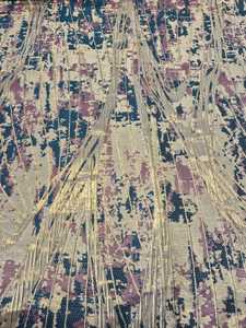 ผ้าแจ็คการ์ดโพลีเอสเตอร์สีเมทัลลิกแฟนซีเงานุ่มพิเศษพร้อมเส้นด้ายชนิดพิเศษ PK-1668สี7สำหรับเด็กผู้หญิง - Product Image 2