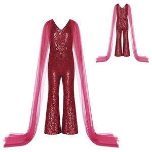 Mameluco <span class=keywords><strong>de</strong></span> <span class=keywords><strong>fiesta</strong></span> para niñas <span class=keywords><strong>de</strong></span> 6 a 16 años, pantalones <span class=keywords><strong>de</strong></span> pierna ancha <span class=keywords><strong>con</strong></span> manga <span class=keywords><strong>de</strong></span> <span class=keywords><strong>capa</strong></span>, <span class=keywords><strong>mono</strong></span>, vestido <span class=keywords><strong>de</strong></span> <span class=keywords><strong>fiesta</strong></span> <span class=keywords><strong>de</strong></span> flores para niñas, para noches <span class=keywords><strong>de</strong></span> boda, puesta en escena - Product Image 2