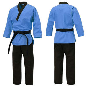 Mens Judo Gi Uniform 160g Breathable Quick Dry Cotton Training Suit Long Sleeve Jacket Comfortable <b>Athletic</b> Sports Clothing - Product Image 1