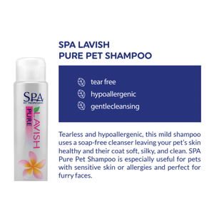 Shampoo pour animaux de compagnie TropiClean SPA Lavish Renew (1 gallon) - Product Image 2
