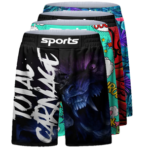 Pantalones Cortos Rashguard para BJJ, MMA, Boxeo y Grappling para Hombre, de Secado Rápido, para Jiu-Jitsu, Kickboxing, Deportes de Combate y Muay Thai - Product Image 4