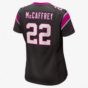 Maillot de football noir pour femme, numéro 22, col en V, manches courtes, anti-humidité, 100 % polyester, imprimé lettres - Product Image 4