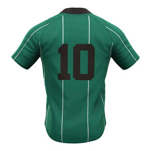 OEM Custom Green Baseball Uniform Set Men's Short Sleeve Jersey Pants Knickers Embroidery Logo Moisture Wicking All Seasons - Product Image 4