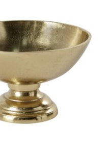Modern Gold Finished With Stand Salad Bowl for Hotel Home Restaurant Decorative <b>Table</b> Top Living Room Use Serving Bowl - Product Image 2