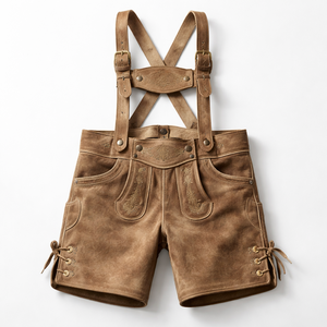 Lederhosen de Piel de Ciervo Personalizados al por Mayor para Hombre y Mujer - Servicio OEM con Logotipo y Etiquetas Personalizados, Lederhosen de Alta Calidad - Product Image 5