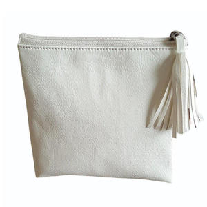 Trousse de Maquillage Portable Unie avec Fermeture Éclair, Ensemble de Pochettes Pliables à Poignée Souple pour Cosmétiques, en Polyester Durable - Product Image 4