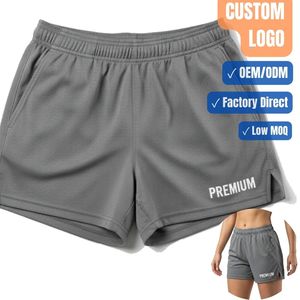 Breathable Women Gym Mesh Shorts Lightweight Training Fitness Shorts Custom Sportswear - Product Image 1