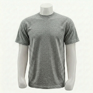 Customizable Men Plain Crew Neck <b>T</b> <b>Shirt</b> Comfortable Lightweight Casual Summer <b>Half</b> <b>Sleeve</b> Tee <b>Shirt</b> - Product Image 2