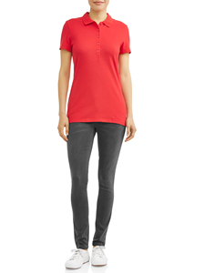 เสื้อโปโลผู้หญิงสำหรับเล่นกอล์ฟ แบรนด์ GIRLS Outwear Performance รุ่น Urban ดีไซน์ทันสมัย สไตล์เมือง - Product Image 6