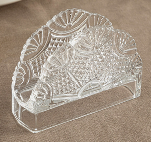 Modern Luxury Single Square Resin Napkin Rack & Tissue Organizer Wall Mounted <b>Folding</b> Holder Premium Dining Decor - Product Image 1