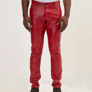 New Arrival Stylish Comfortable Leather <b>Pants</b> For Men Top Selling Product Streetwear Men Leather <b>Pants</b> - Product Image 1