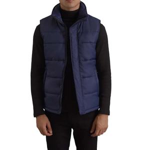 Veste d'hiver décontractée pour homme, ultra légère, chaude, matelassée, avec col montant, fermeture éclair sur le devant, bodywarmer ComfortPlusX, pour l'extérieur - Product Image 5