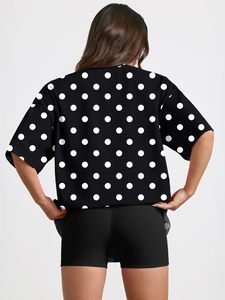 Camisetas de Verano de Algodón de Alta Calidad, Cuello Redondo, Corte Ajustado, 220 g/m², con Estampado 3D, Personalizables con Logotipo, Camisetas Personalizadas para Mujer, Venta al Por Mayor - Product Image 6