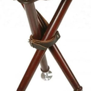 เก้าอี้พับได้สำหรับล่าสัตว์กลางแจ้ง ปี 2026 แบบสามขา พกพาสะดวก ใช้สำหรับตั้งแคมป์ ตกปลา เบาะหนังอย่างดี เหมาะสำหรับการยิงปืน เดินป่า ใช้ได้ทุกฤดู - Product Image 4