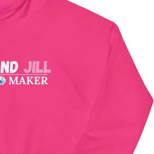 เสื้อฮู้ดลายกราฟิก Jack and Jill Legacy สำหรับทุกเพศ แขนยาว ผ้าฟลีซนุ่ม สวมใส่สบายๆ ทุกวัน เสื้อผ้าสั่งทำขายส่ง - Product Image 5