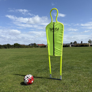 Wholesale Foldable Soccer Training Free Kick Mannequin Height Adjustable PVC Defender <b>Dummy</b> for Football Practice Equipment - Product Image 1