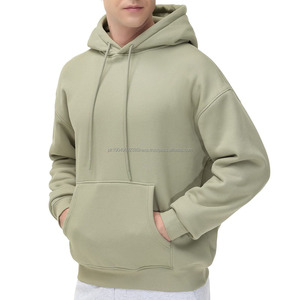 Sudadera con Capucha para Hombre, Ropa de Alta Calidad, Estilo Urbano, Básica, Mezcla de Algodón - Product Image 3