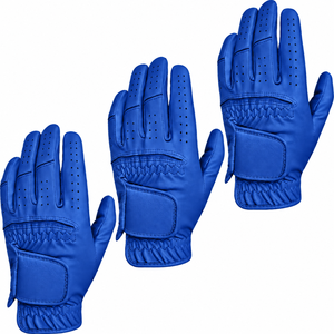 Dernier modèle de gants de golf en cuir Cabretta avec logo en caoutchouc personnalisé, pour droitiers et gauchers, supportant la personnalisation par le fabricant - Product Image 5