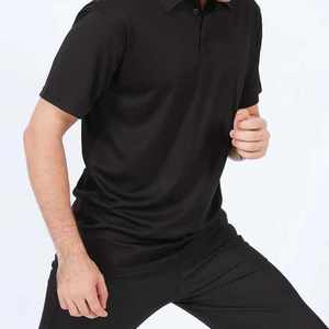 Camisetas de Golf 2025 para Hombre, Uniformes de Manga Corta 100% Algodón, con Logotipo Personalizado, Diseño con Bolsillo, Antiarrugas, Venta al Por Mayor - Product Image 3