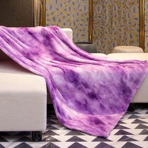1 couverture polaire 300 GSM pour canapé, lit, douce, légère, en microfibre, confortable et moelleuse - Product Image 3