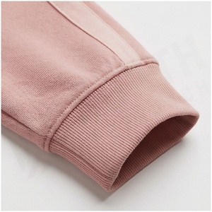 Conjunto Deportivo con Capucha Rosa para Mujer, Manga Larga, Color Sólido, Pantalones Deportivos Casuales con Bolsillos con Cordón, Ropa de Otoño - Product Image 6