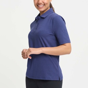 Polo Moderno para Mujer, Tela Suave y Elástica, Estilo Deportivo Elegante, Ideal para Golfistas y Estilo de Vida Activo, Top Liso - Product Image 2