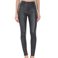 Pantalons en cuir pour femmes sur mesure, coupe skinny, coupe droite, mode été, fabrication OEM ODM, Nexfit