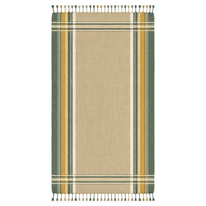 Toalla Decorativa Kikoy con Hermosas Borlas, Personalizable con Logotipo, para Venta al por Mayor, Toalla de Playa Turca, Fabricante Indio - Product Image 2