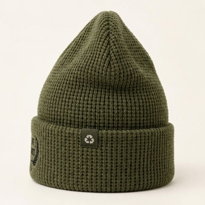 Custom Soft <b>Winter</b> <b>Hat</b> Knitted Beanie Warm Fabric Lightweight Stretchable Comfortable Fit Outdoor Casual Headwear <b>Men</b> Beanies - Product Image 4
