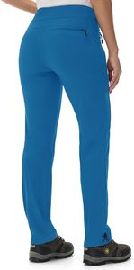 Pantalones azules con cordón para hombre y mujer, que absorben la humedad, con bolsillos con cremallera y cintura elástica para actividades al aire libre - Product Image 6