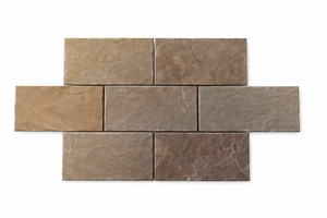 Revêtements muraux en pierre naturelle Desert Strata, finition naturelle, pour l'intérieur et l'extérieur, panneaux décoratifs en pierre naturelle - Product Image 2