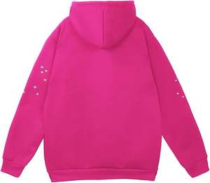 Sweat à capuche à manches longues en tissu tissé uni Spider Lined Winter - Product Image 5