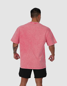 American Size T-<b>shirts</b> 250 GSM 100% Cotton Heavyweight T <b>Shirts</b> Custom Logo <b>Mens</b> Oversized Plus Size T-<b>shirts</b> PUFF Print - Product Image 3