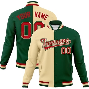 Premium Wholesale Varsity Letterman <b>Jackets</b> for <b>Men</b> Women Custom Embroidery Patch Details Bomber Outerwear - Product Image 1