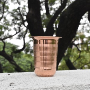 Termo de vacío de vidrio hecho a mano con cobre 100% puro, acabado mate, aislamiento térmico de 6-12 horas, portátil - Product Image 6