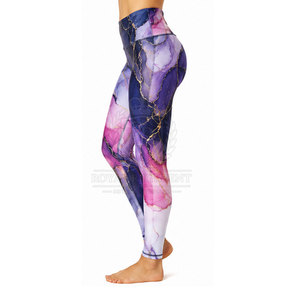 Leggings de yoga à taille élastique, fabriqués en usine, best-sellers, vêtements de fitness, couleur et taille personnalisées. - Product Image 2