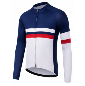 Camiseta de Ciclismo de Manga Larga para Verano, Ligera, Transpirable, de Secado Rápido, para Bicicleta de Montaña y Carretera, Ropa Deportiva - Product Image 1