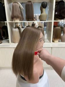 Perruques chinoises en cheveux humains vierges HD, avec dentelle frontale, longues, tailles de bonnet moyennes, petites et grandes, sans colle, vente en gros - Product Image 3