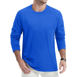 Camisetas Personalizadas de Manga Larga para Hombre, de Alta Calidad, Nueva Llegada, Lavables, Transpirables, Estilo Vintage, Tela Satén 100% - Product Image 4
