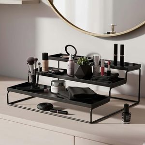 Moderno Organizador de Especias de Metal de 3 Niveles para Encimera de Cocina - Product Image 4