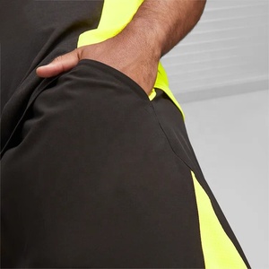 Pantalones Cortos Deportivos para Hombre, Diseño Color Block Personalizado, Transpirables, de Secado Rápido, para Entrenamiento Atlético, 100% Poliéster Tejido - Product Image 4