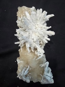 Grappe de Scolacite Naturelle, Cristal de Roche, Spécimen de Pierre Précieuse, Artisanat Écologique en Forme Libre pour Décoration Thème Amour - Product Image 3