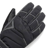 Gants de ski d'extérieur pour hommes, design imperméable et durable, isolation thermique, paume antidérapante, doigts renforcés, poignets sécurisés