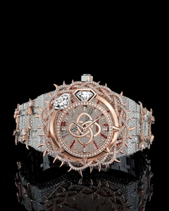 Luxury Moissanite Diamond Watch Men Full Pave VVS Moissanite Stones Stainless Steel <b>Automatic</b> <b>Wristwatch</b> - Product Image 1