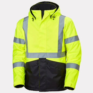 High Visibility Reflective Hi Vis Winter Workwear Jackets Waterproof Breathable Fabric for Construction Safety Jackets - Product Image 3