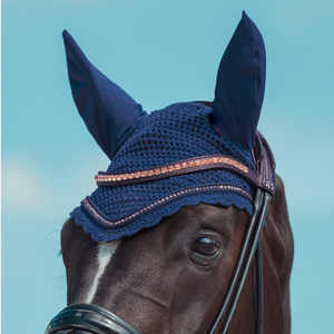 Filet anti-mouches et anti-moustiques multicolore personnalisé pour chevaux, en maille et nylon, service OEM/ODM sur mesure - Product Image 1