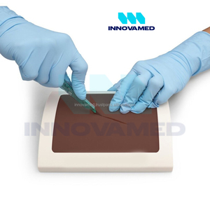 Coussin d'entraînement chirurgical multi-plaies à triple couche pour sutures, en silicone de qualité médicale, pour pratique manuelle, autoclavable, réutilisable, CE - Product Image 2