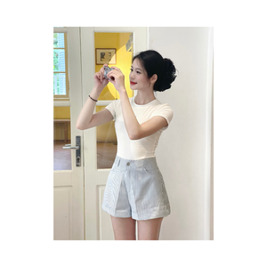 Meilleures ventes - Shorts respirants pour femmes - Plusieurs couleurs - Style coréen - Marque privée - Fabricant vietnamien - Échantillon gratuit - Product Image 4
